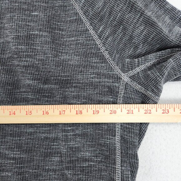 Tommy Bahama Sweater Mens Large Gray Half Zip Mock Neck Raglan Pullover Casual - Picture 3 of 8